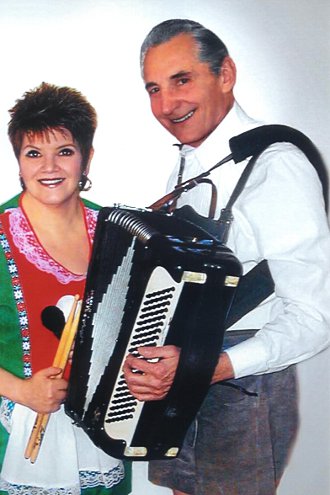 Frank and Fran at Oktoberfest